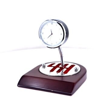 3D Gear Shape Clock – Industrial Desk...