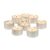 STONEBRIAR COLLECTION 6-7 Hour Tea Light Wax Candles (Pack Of 100), Unscented, 3.81 x 10.16 Centimeters