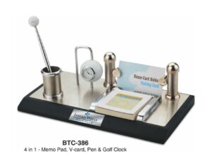 4-In-1 Golf Theme Desk Organizer