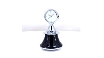 Bell Shape Table Clock – Desk Accessory...