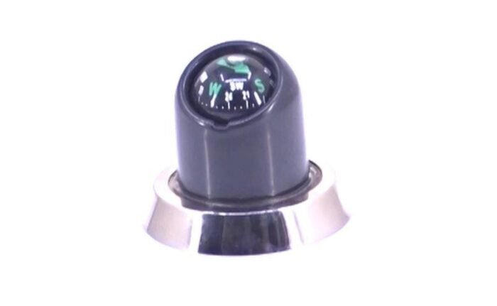 Black Desktop Compass Cum Paperweight