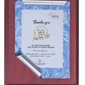 Blue Wave Anniversary Memento