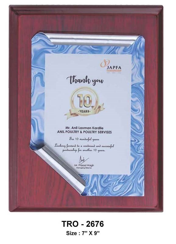 Blue Wave Anniversary Memento