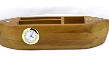 Boat Shape Wooden Desk Holder – Corporate...