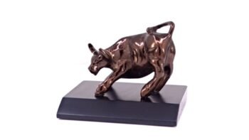 Bull Desktop – Symbolic Desk Accessory &...