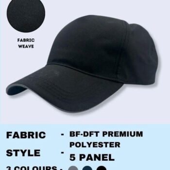 Cap Polyester – Premium 6-Panel Stylish Cap for Casual & Sporty Wear