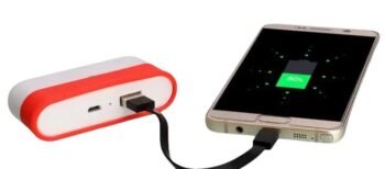 Caplet Power Bank with Hidden Wire –...