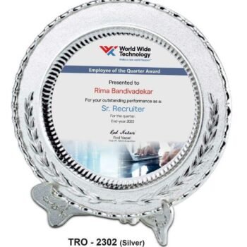 Classic Laurel Salver – Silver Timeless Recognition...