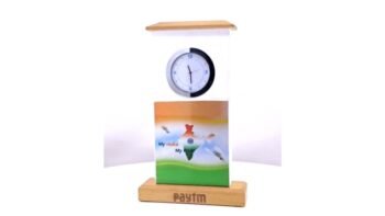 Clock Payment Display – Branded Display Stand...