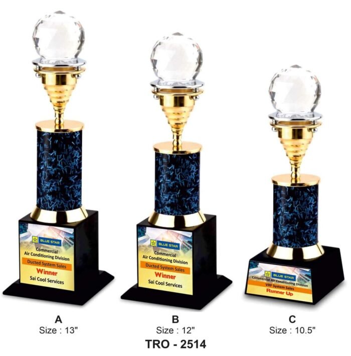 Corporate Crystal Ball Trophy