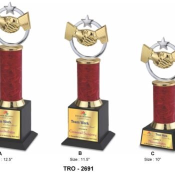 Corporate Handshake Trophy – Celebrate Business Excellence...