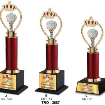 Corporate King Crown Trophy – Celebrate Leadership...