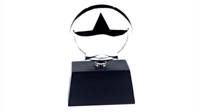 Corporate Star with Ring Trophy