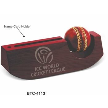 Cricket Ball Card Holder – Sports-Themed Corporate...