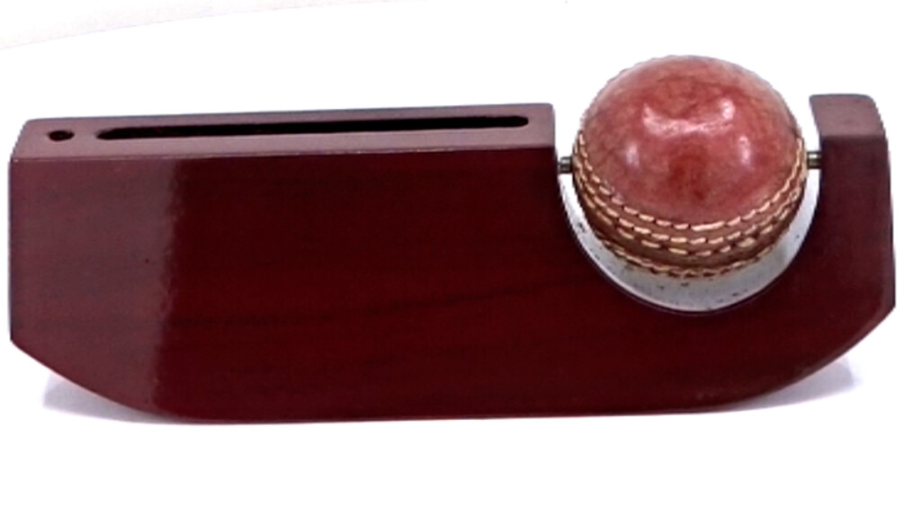 Cricket Ball Card Holder