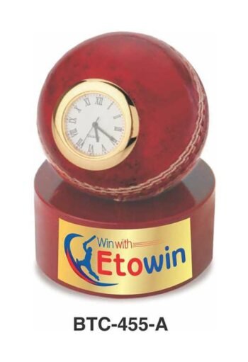 Cricket Ball With Clock – Sports-Inspired Corporate...