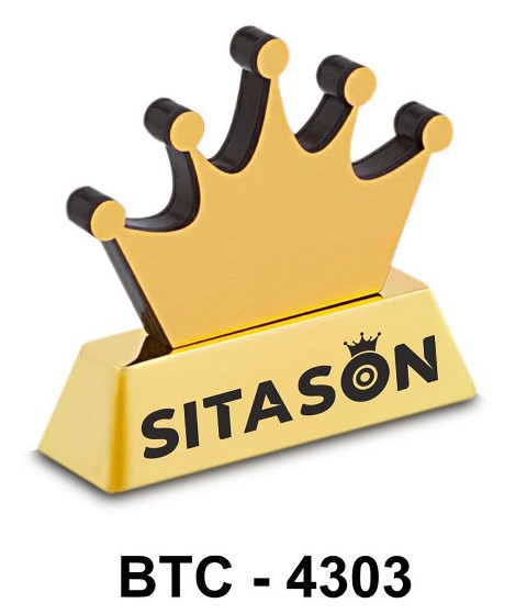 Crown Recognition Memento – Honour Leadership & Achievement