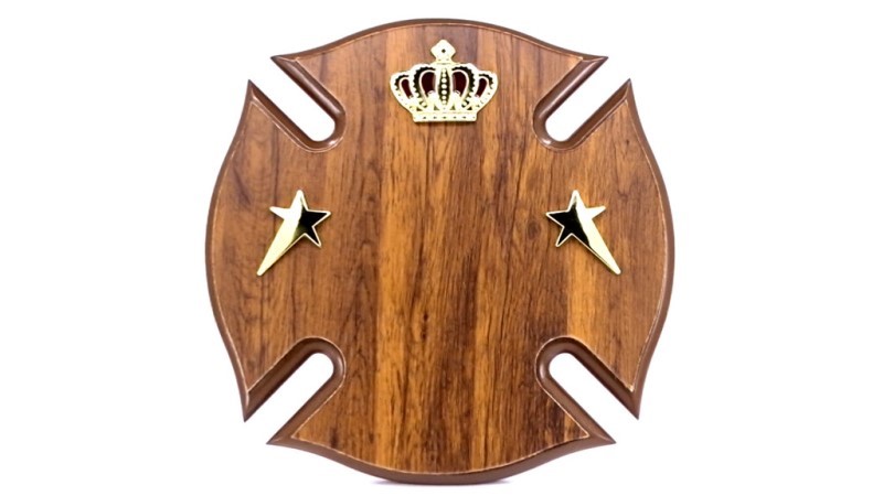 Crown & Star Performance Shield – Premium Executive Leadership Recognition Plaque
