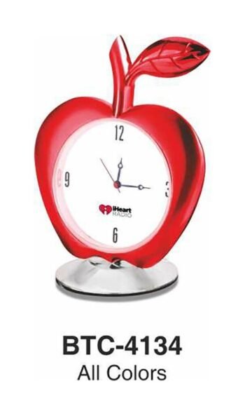Curved Apple Desktop Clock – Creative Corporate...