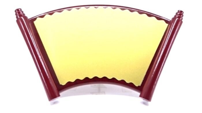 Curved Scroll Mentor Award – Elegant Recognition Plaque for Teachers & Mentors