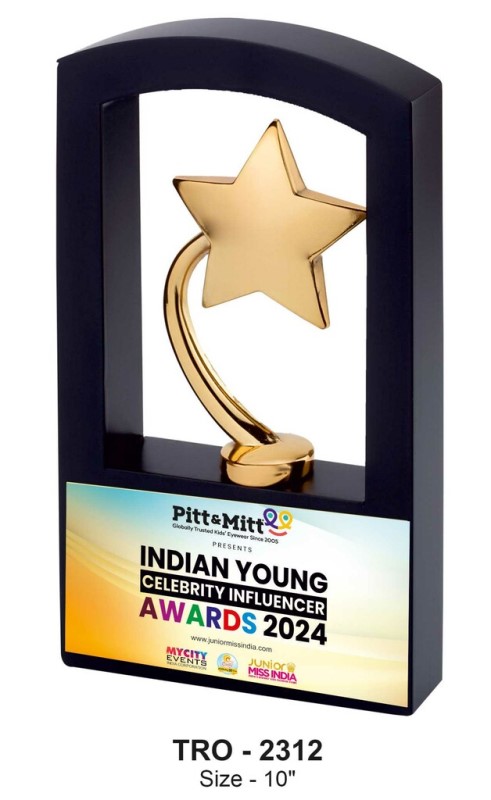 Curved Star Influence Trophy