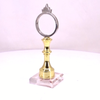 Desk Clock With Crown – Royal-Themed Executive Desk Accessory