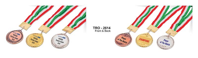 Dual Side Medal with Ribbon