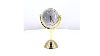 Dual Sided Rotating Clock – Luxury Desk...