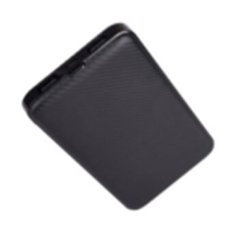 EVM Black Enzest 10000 mAh Power Bank – Reliable Power on the Go