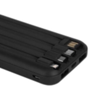 EVM Enwire Black 10000 mAh Power Bank – Reliable Power on the Go