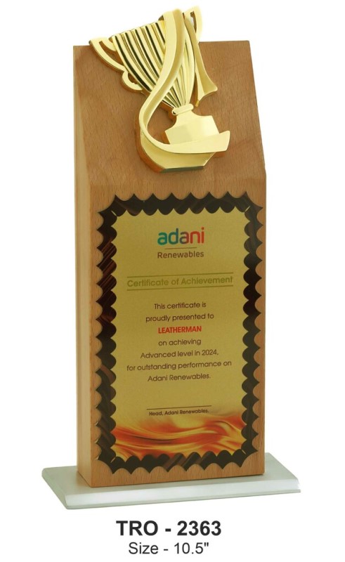 Eco Trophy with Flowing Cup