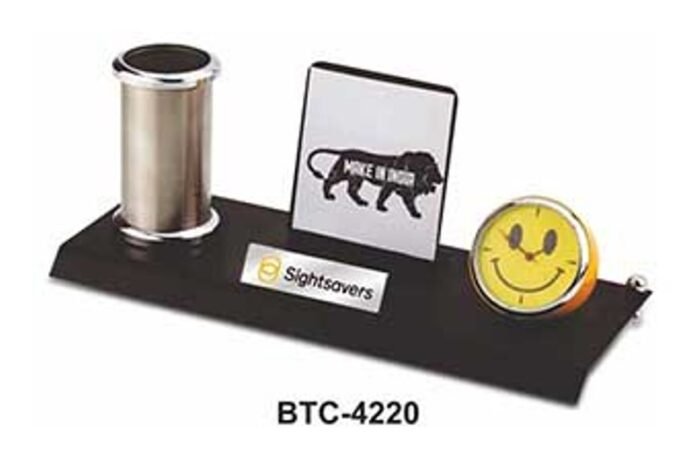 Executive Desk Set with Smile Cloc