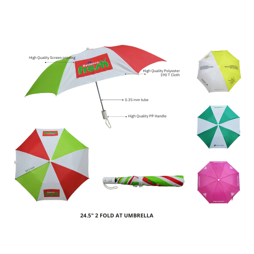 24.5" 2 FOLD AT UMBRELLA