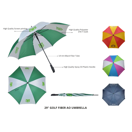29" GOLF FIBER AO UMBRELLA