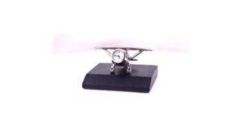 Flying Time Aeroplane Clock – Elegant Aviation-Themed...