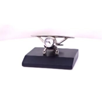 Flying Time Aeroplane Clock – Elegant Aviation-Themed...