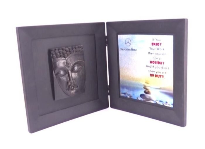 Foldable Buddha Quote Frame