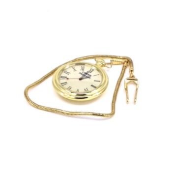 Gold Pocket Watch With Lid – Classic...