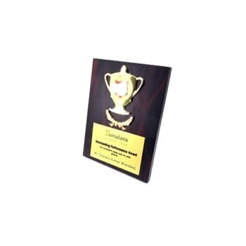 Golden Emblem Excellence Plaque – Recognition for...