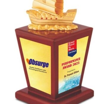 Golden Sail Achievement Trophy – Honoring Vision,...