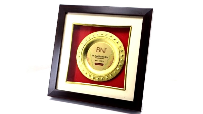Golden Silver Wall Frame – Premium Commemorative & Recognition Display - 2