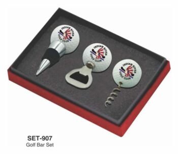 Golf Ball Opener Set – 3-Piece Wine...