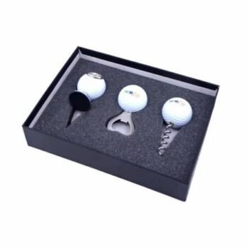 Golf Ball Opener Set – 3-Piece Wine...