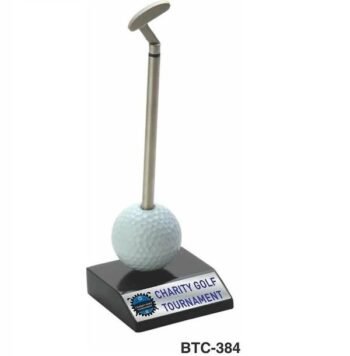 Golf Theme Pen Holder – Sports-Inspired Desk...