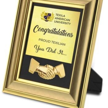 Graduation Plaque – Elegant Recognition for Academic...