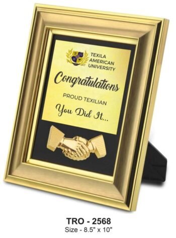 Graduation Plaque – Elegant Recognition for Academic...