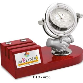 Handshake Clock Desk Set – Corporate Gift...