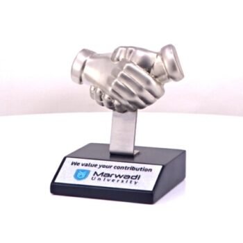 Handshake Paperweight – Corporate Gift & Partnership...