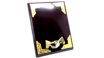 Handshake Partnership Plaque – Celebrating Collaboration &...