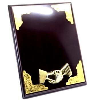 Handshake Partnership Plaque – Celebrating Collaboration &...